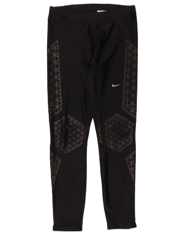 Leggings Nike Dri Fit da uomo XL poliestere geometrico nero