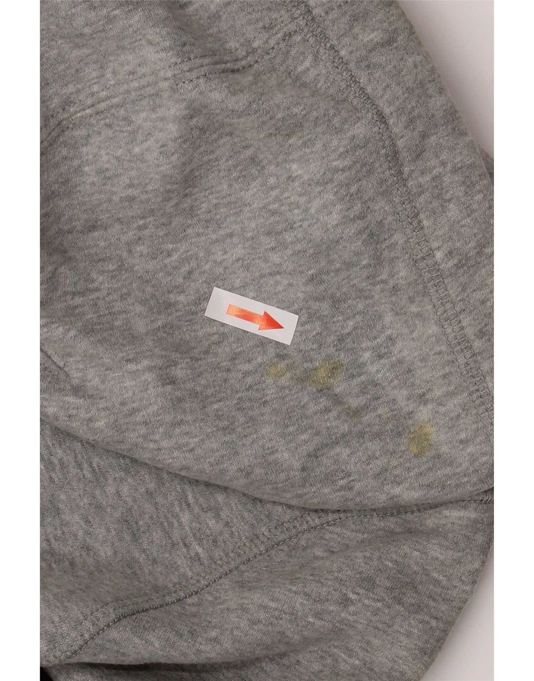 Maglione con cappuccio e zip da donna Converse UK 16 grande cotone grigio