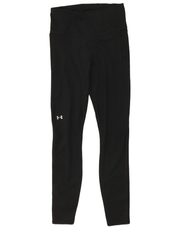 Leggings aderenti da donna Under Armour UK 12 poliestere nero medio
