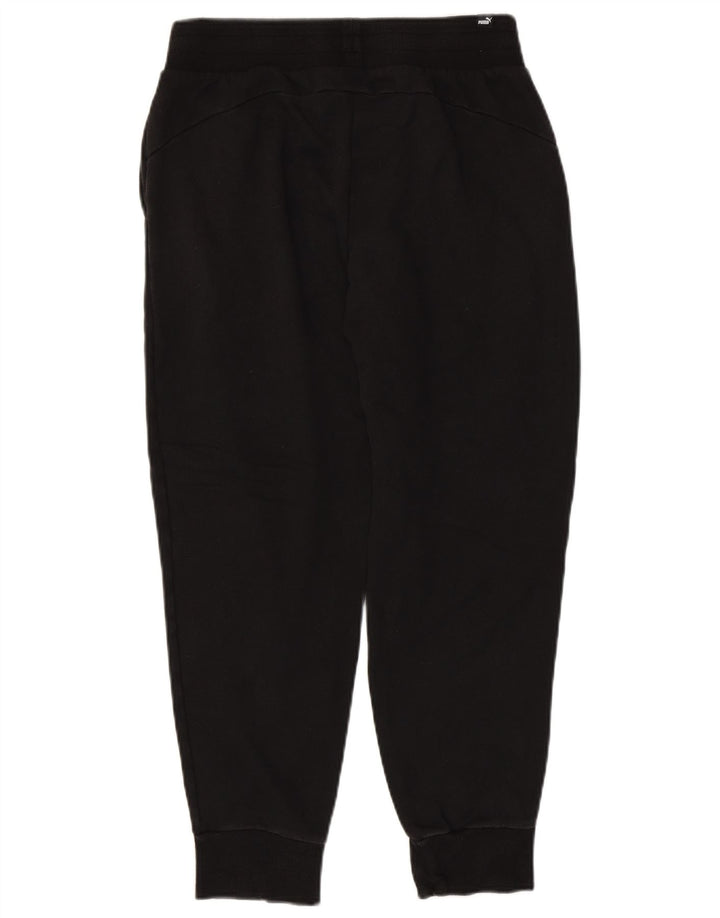 Pantaloni da tuta da uomo Puma Joggers Medium Black Cotton