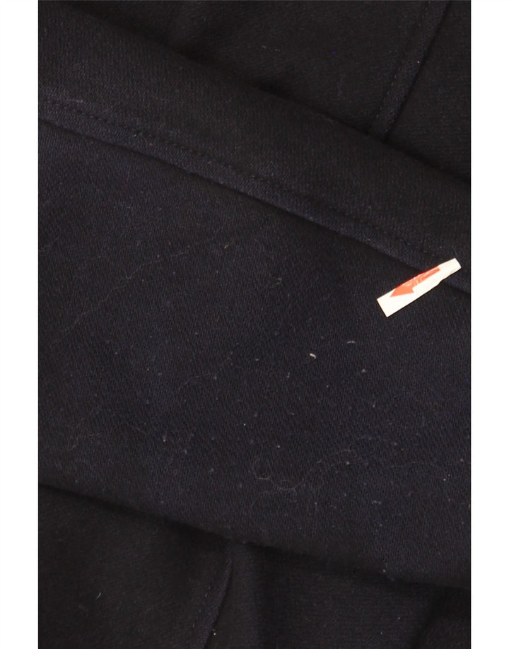 Giubbotto bomber da donna vintage UK 14 medio blu navy
