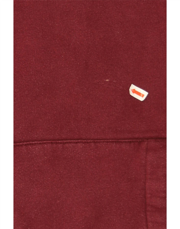 Maglione con cappuccio grafico da uomo Jack Wills grande in cotone marrone