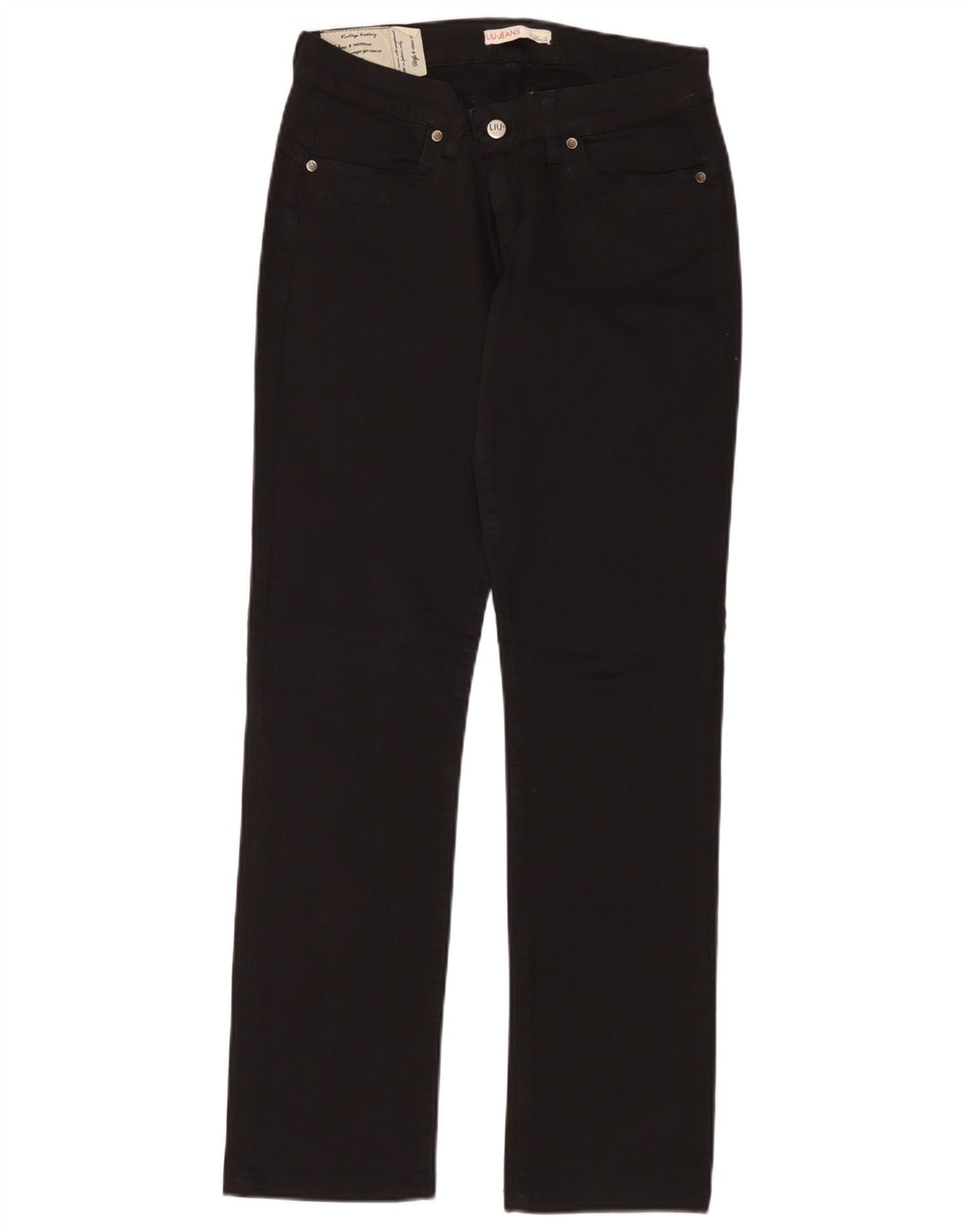 Jeans dritti da donna Liu Jo W30 L30 neri