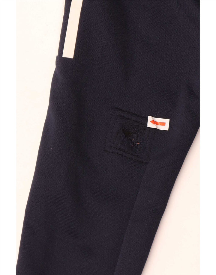 Pantaloni della tuta Adidas da bambino della Juventus 7-8 anni in poliestere blu navy
