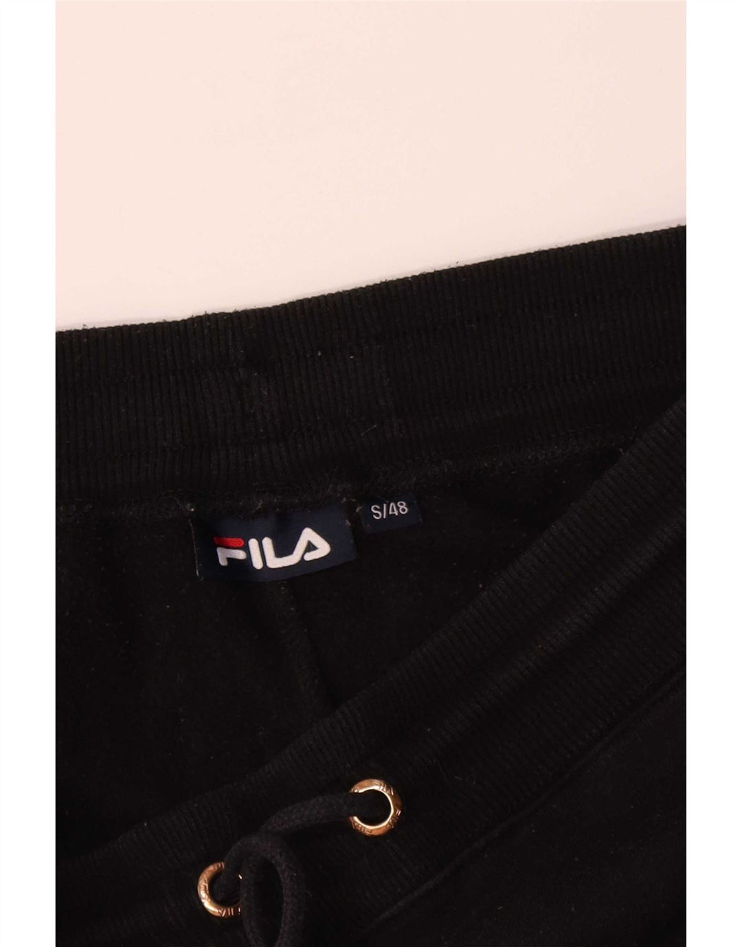 Pantaloni da tuta da uomo Fila Joggers piccoli in poliestere nero