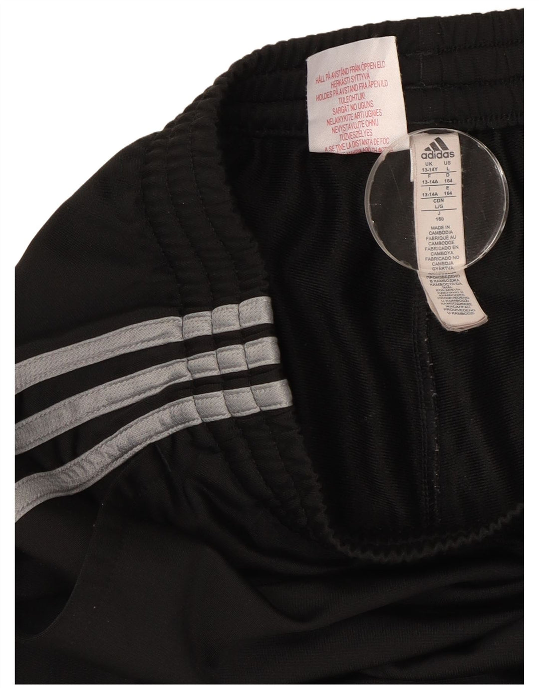 Pantaloni da tuta da ragazzo Adidas Joggers 13-14 anni Poliestere nero