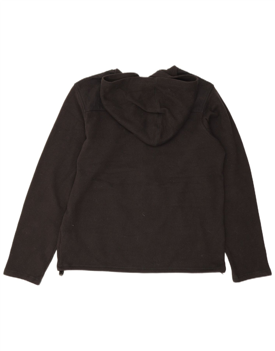 Maglione con cappuccio e zip da uomo Timberland poliestere nero medio