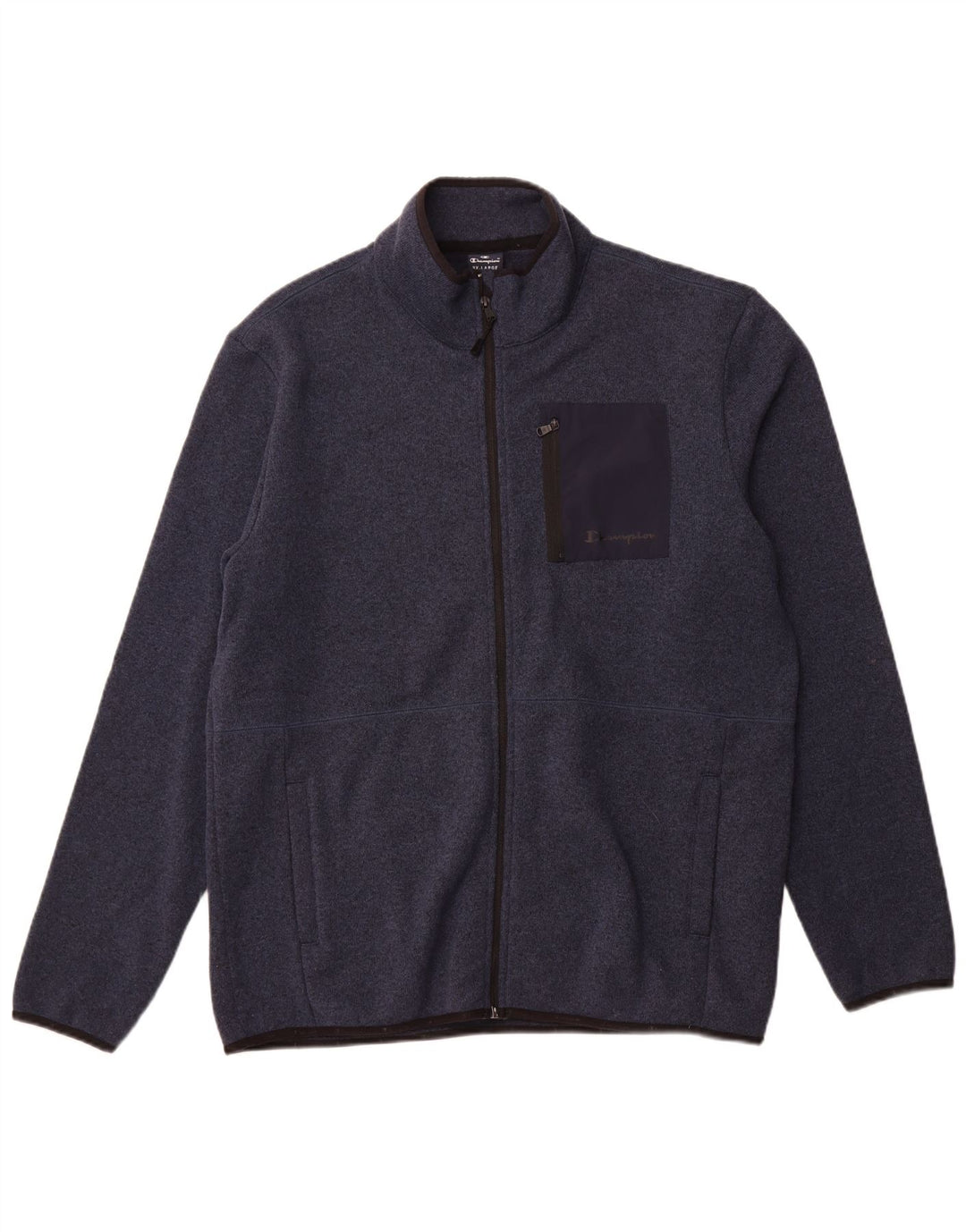 Giacca da tuta da uomo CHAMPION 3XL poliestere blu navy