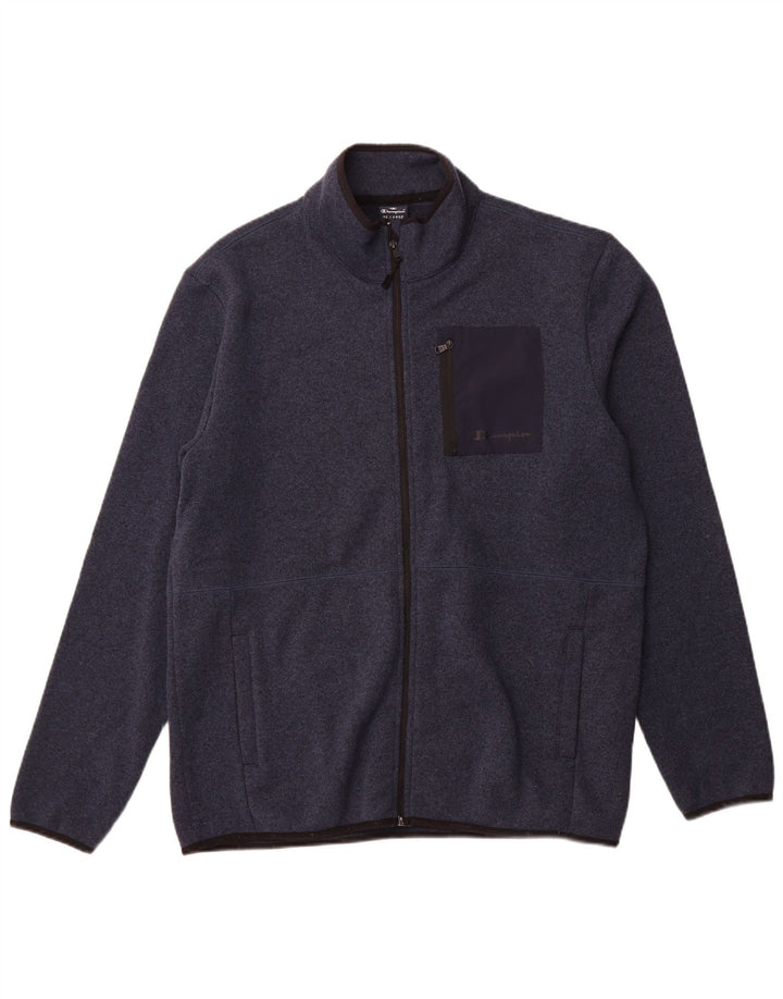 Giacca da tuta da uomo CHAMPION 3XL poliestere blu navy