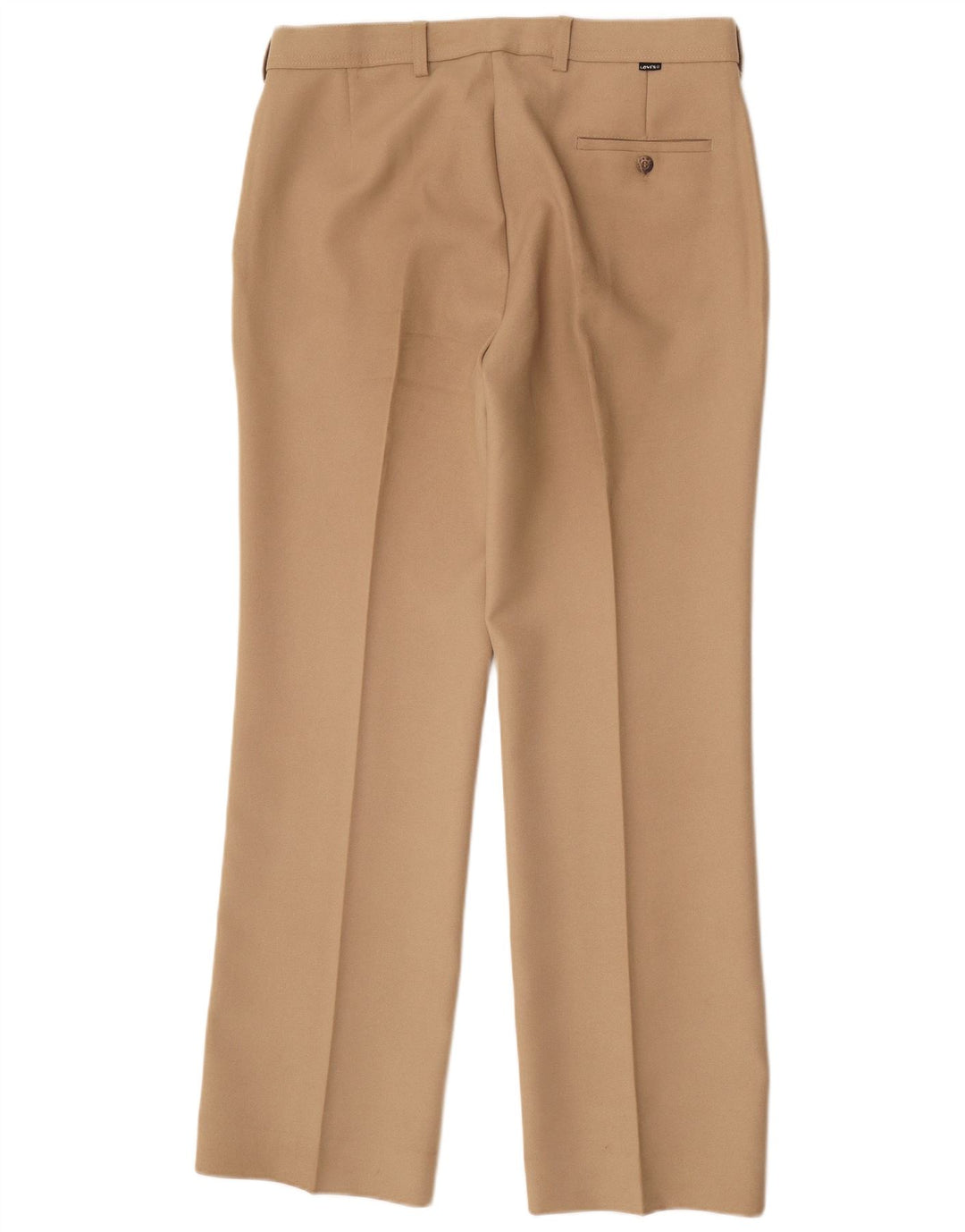 Pantaloni da abito dritti da uomo Levi's W36 L32 Poliestere beige
