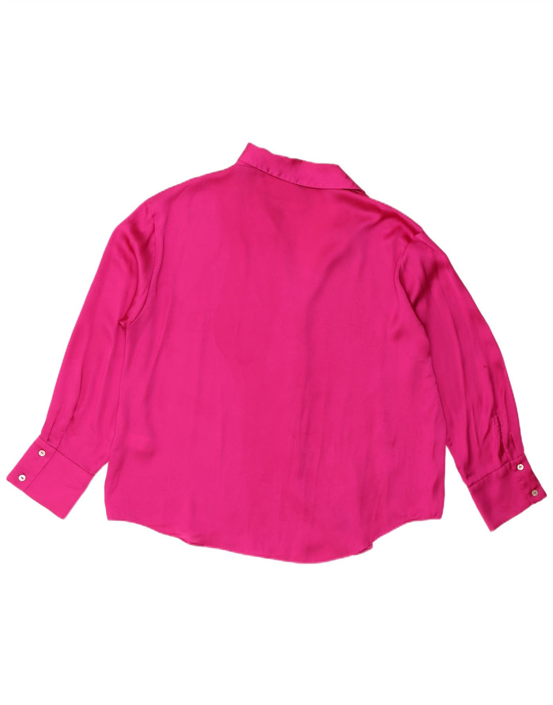 Camicetta camicia da donna Zara UK 20 2XL Poliestere rosa