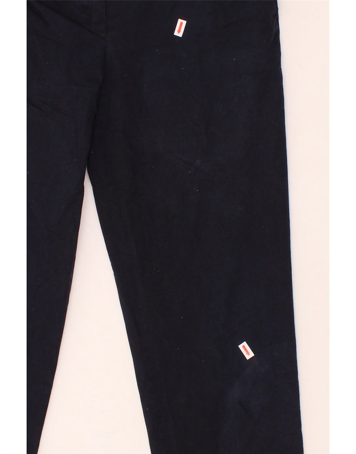 MASSIMO DUTTI Womens Slim Chino Trousers EU 40 Medium W30 L29 Navy Blue Vintage Massimo Dutti and Second-Hand Massimo Dutti from Messina Hembry 