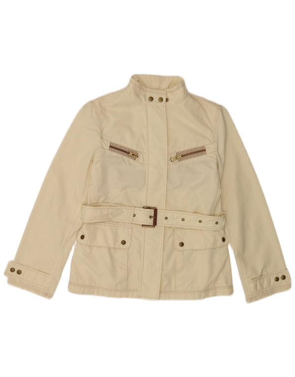 Giacca pratica da donna Fay UK 10 piccola in poliestere bianco sporco