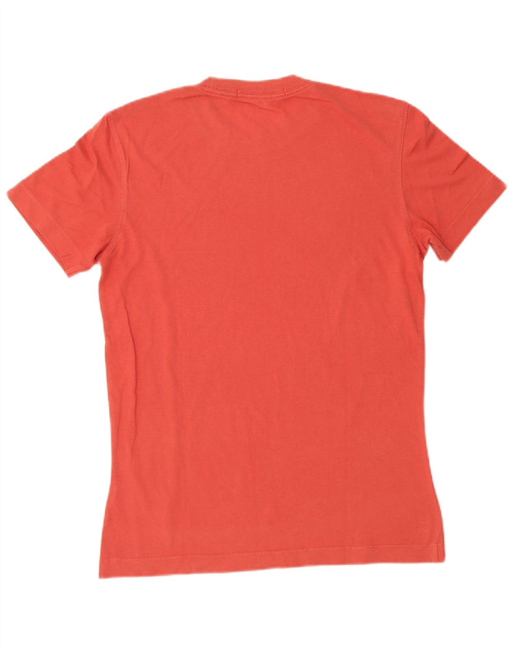 Maglietta da uomo Calvin Klein Jeans Top piccola in cotone rosso
