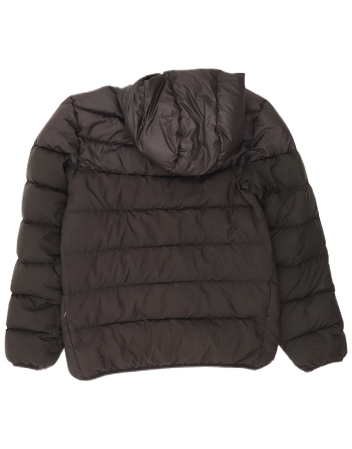 Giacca imbottita con cappuccio Nike da uomo UK 38 medio nero poliestere