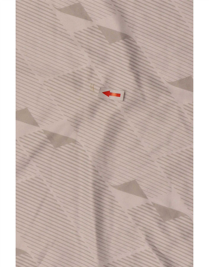 T-shirt grafica da uomo Umbro Top grande bianco geometrico