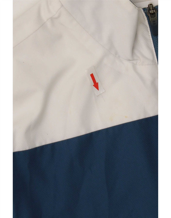 Giacca da ginnastica da uomo con grafica Lacoste taglia 3 piccola blu color block