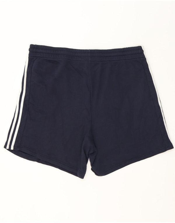 Pantaloncini sportivi da uomo Adidas 3XL cotone blu navy