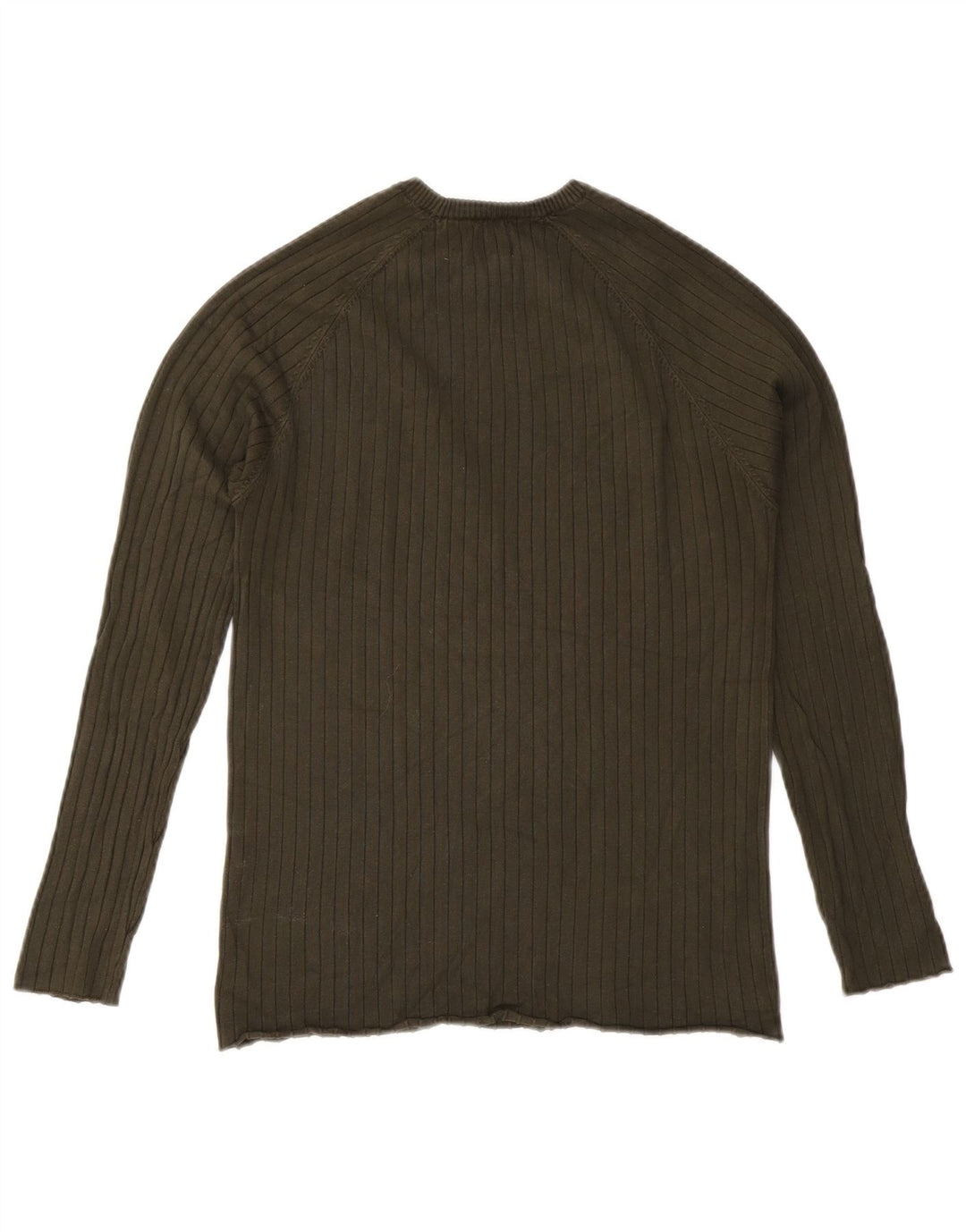 Maglione maglione girocollo da uomo Zara grande color kaki