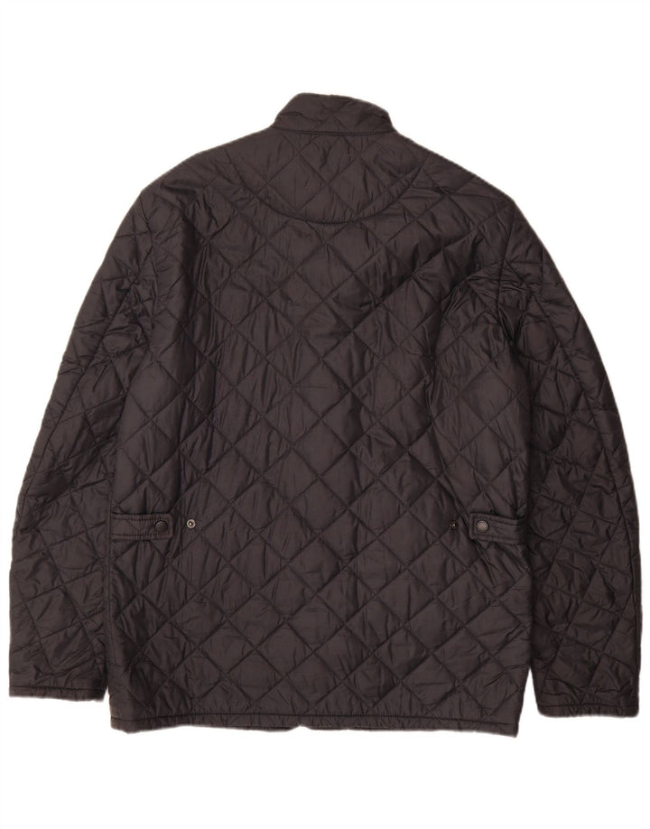 Giacca trapuntata da uomo Barbour UK 38 media blu navy in poliammide