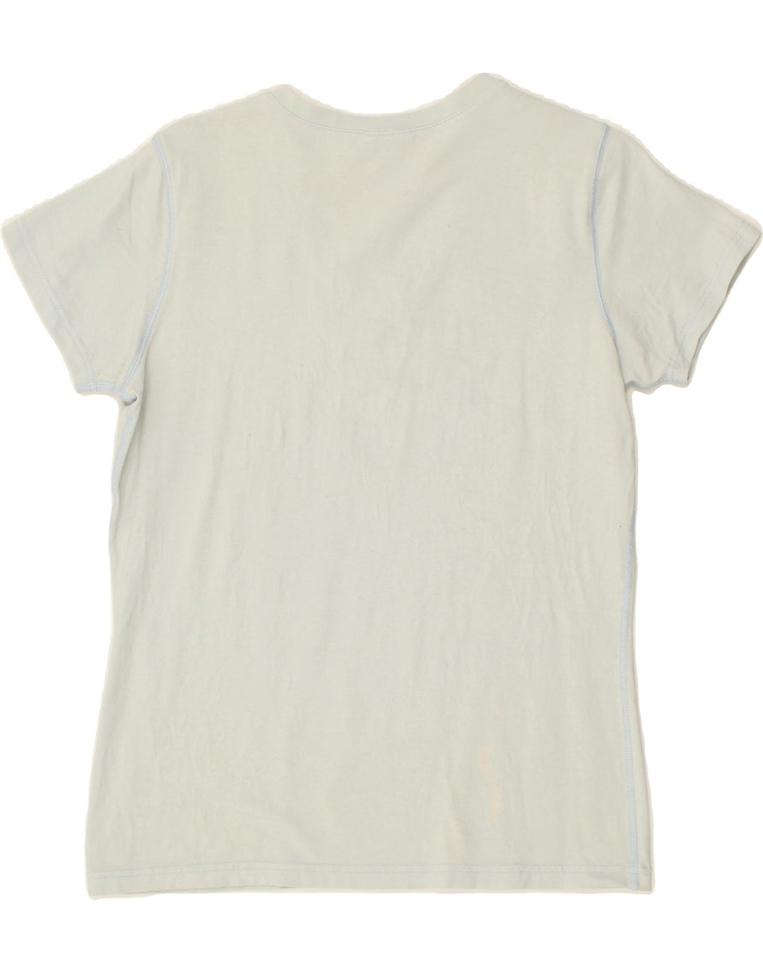 NIKE Womens T-Shirt Top US 12-14 Large Grey Cotton Vintage Nike and Second-Hand Nike from Messina Hembry 