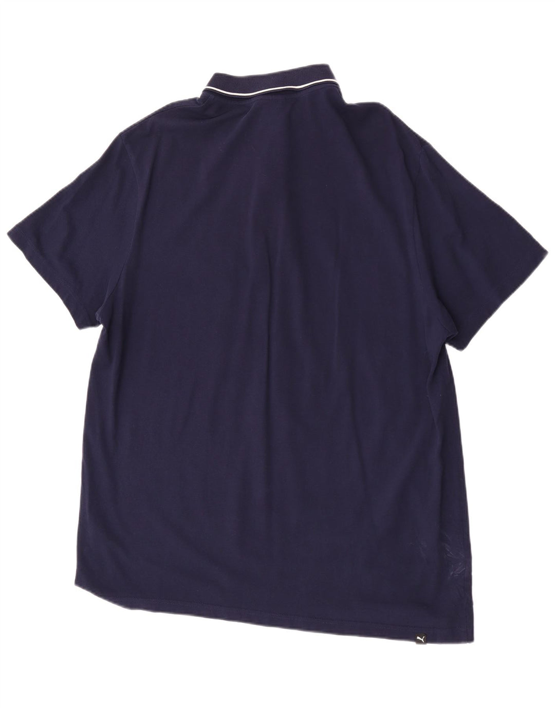 Polo da uomo Puma 2XL in cotone blu navy