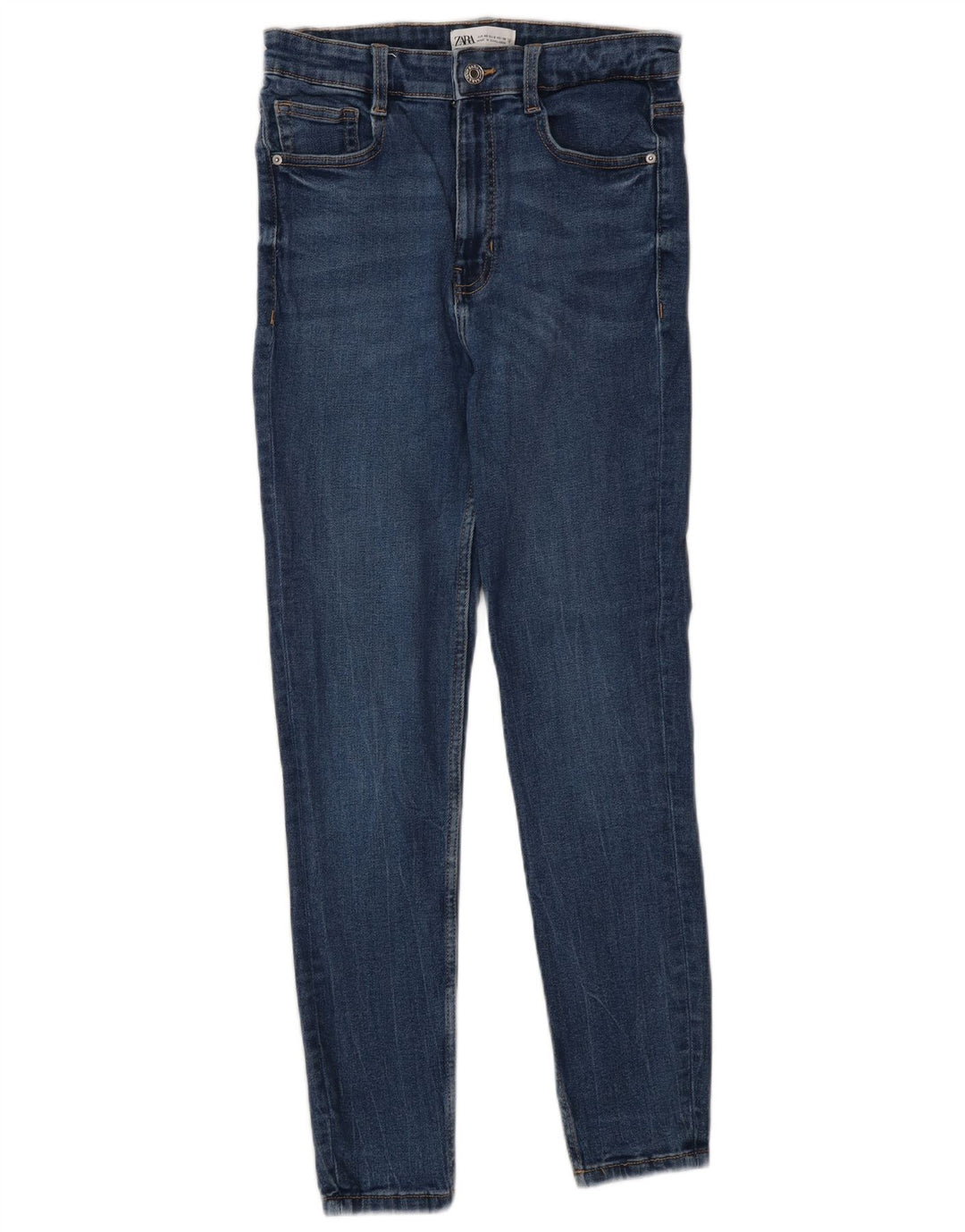 Jeans skinny da donna Zara EU 40 medi W30 L27 Blu