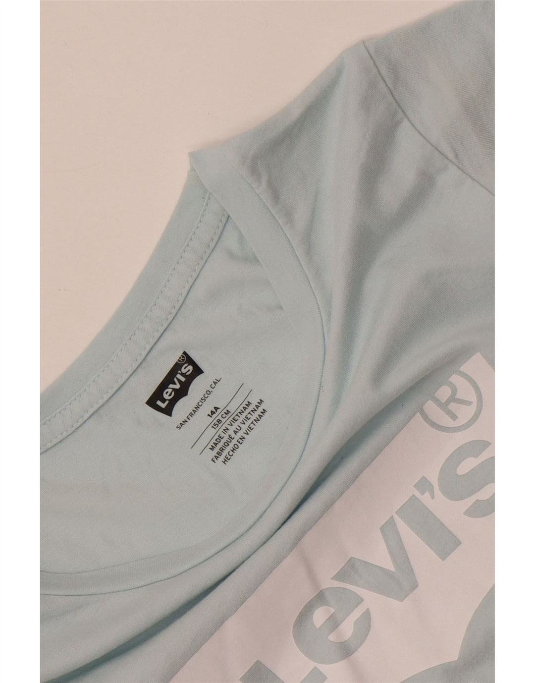 T-shirt grafica per ragazze Levi's 13-14 anni Blu