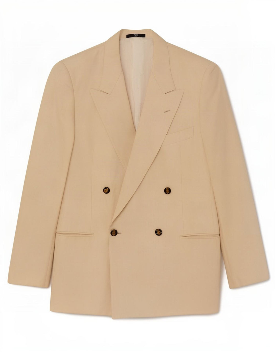 Giacca blazer doppiopetto da uomo Valentino UK 38 Beige medio