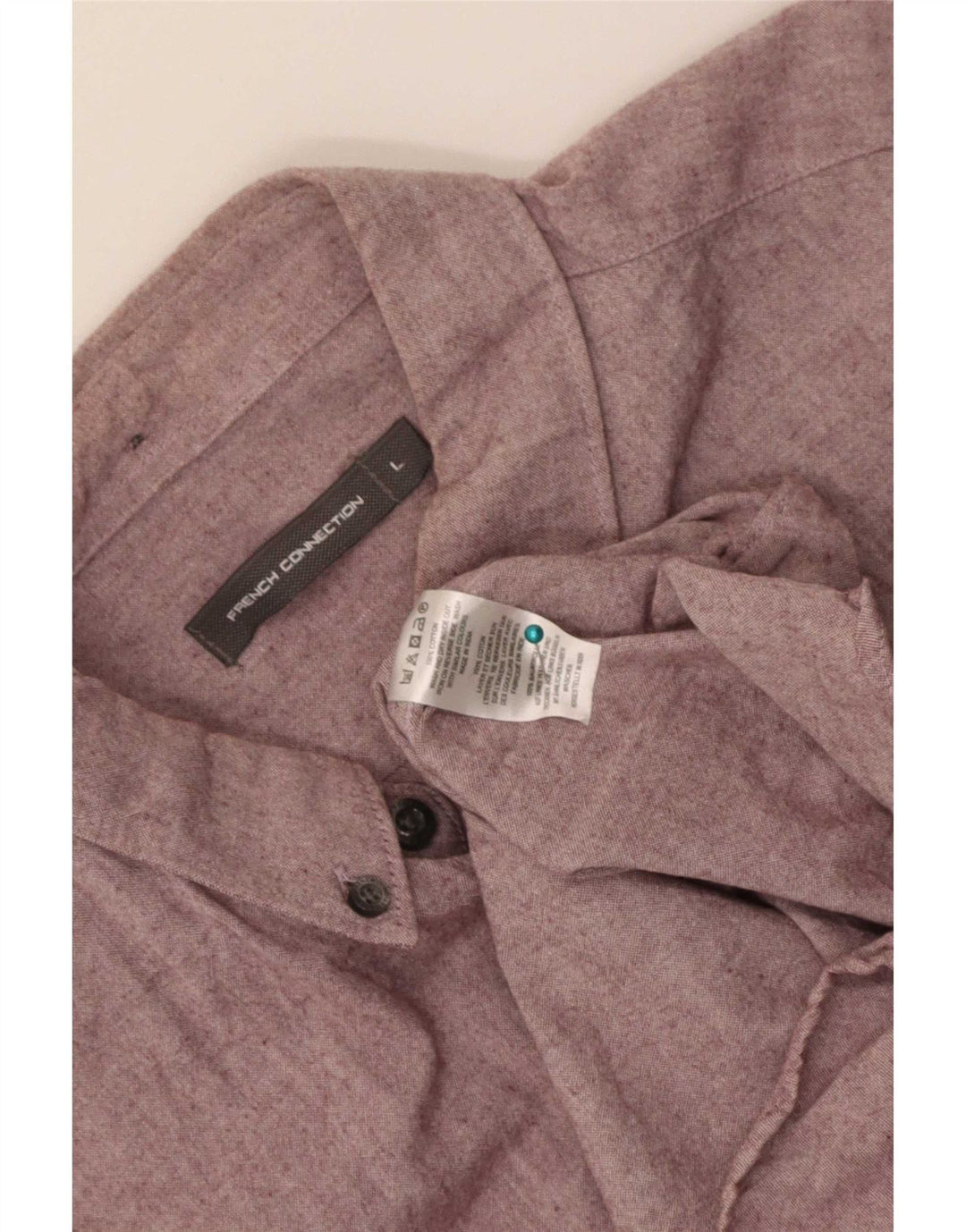 Camicia da uomo French Connection grande in cotone rosa