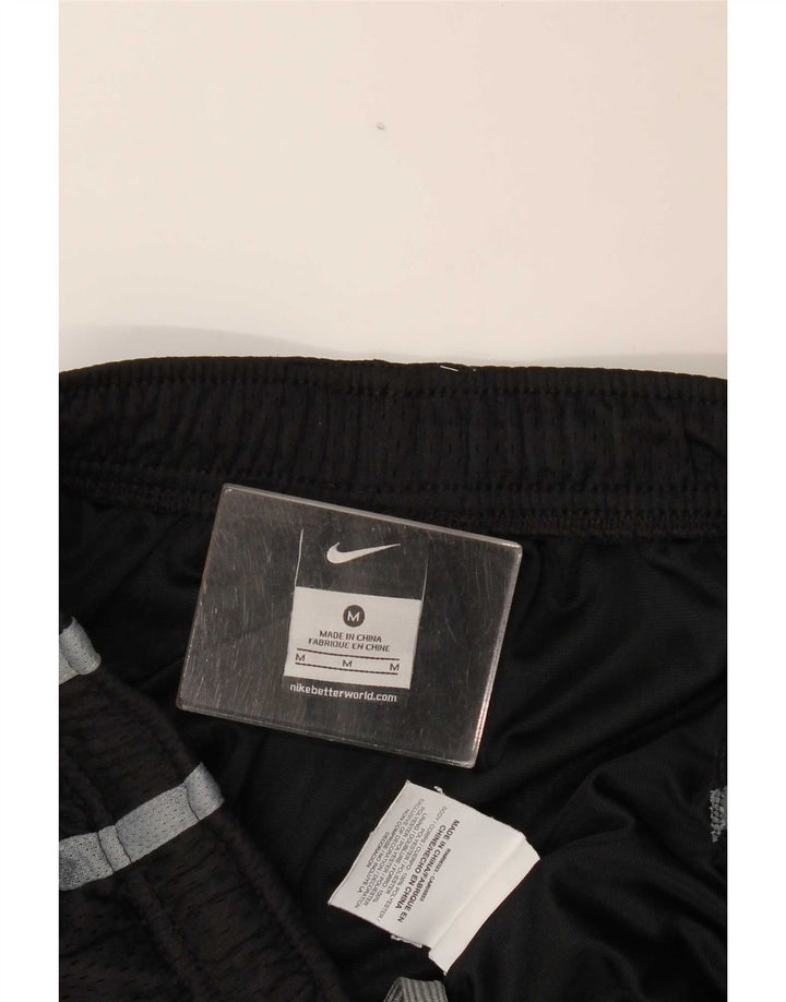 Pantaloncini sportivi Nike Dri Fit da uomo, poliestere medio nero