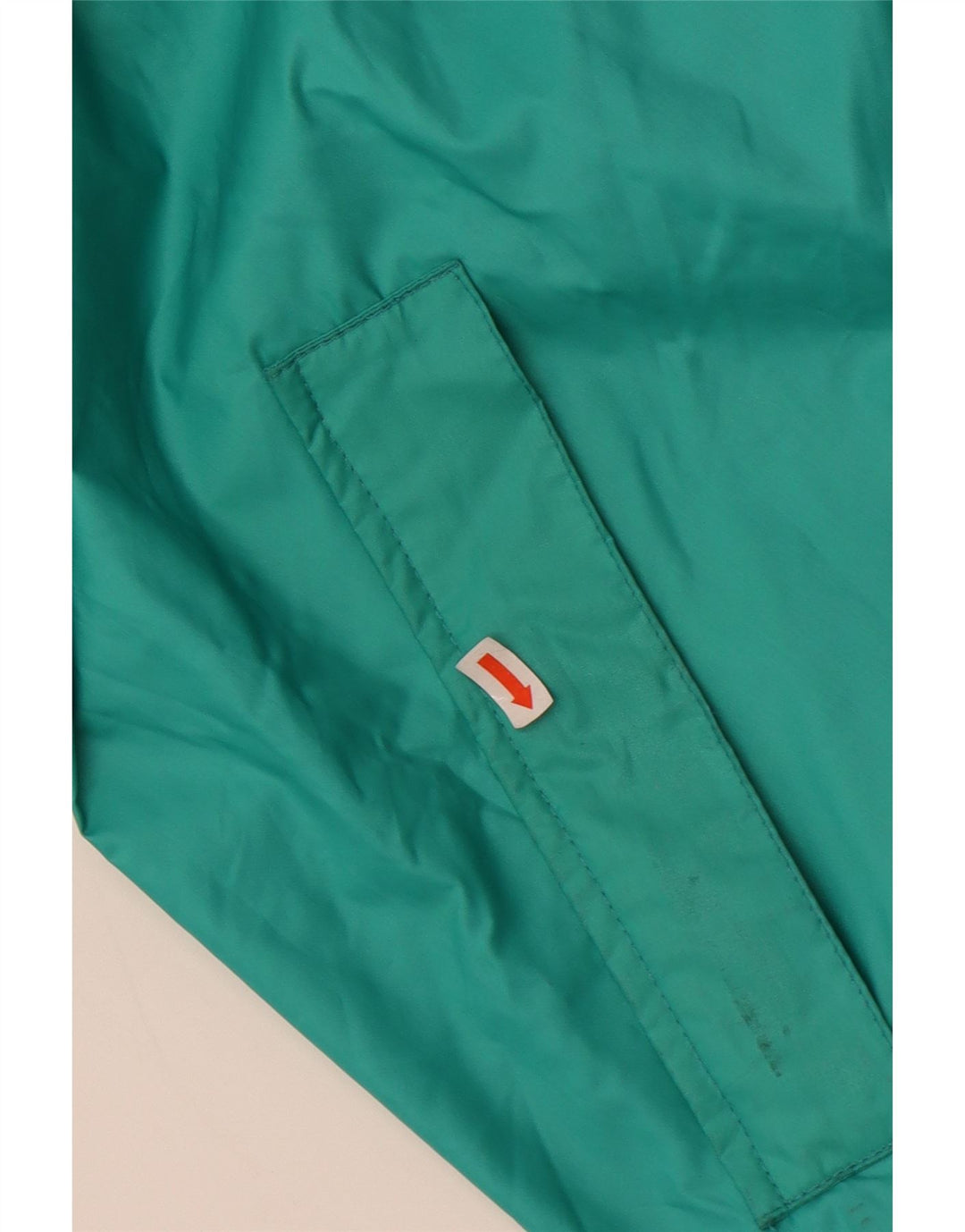 BAILO Mens Hooded Windbreaker Jacket UK 40 Large Green Polyamide Vintage Bailo and Second-Hand Bailo from Messina Hembry 