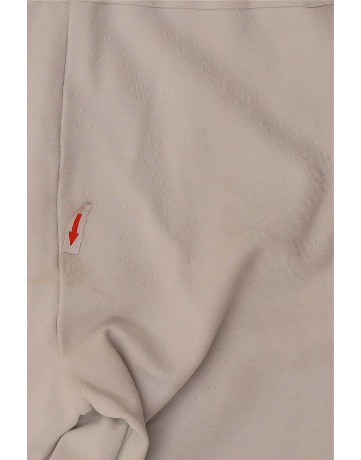 Pantaloni da tuta corti da donna Adidas UK 12/14 Rayon bianco medio