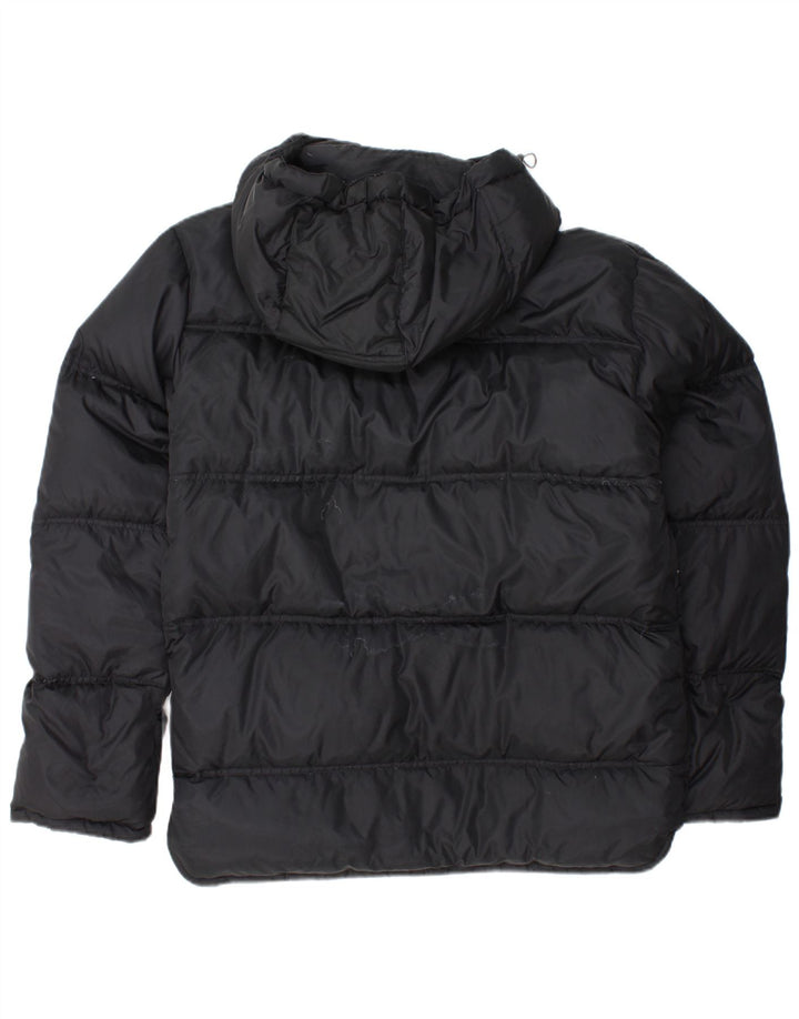 Giacca imbottita con cappuccio da uomo FILA UK 38 nylon nero medio