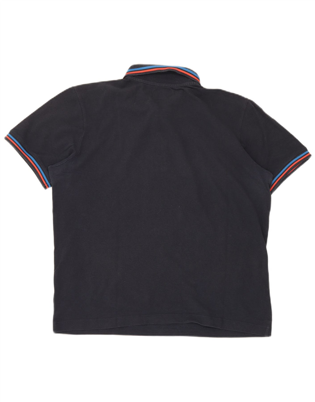 Polo KAPPA da uomo grande in cotone blu navy