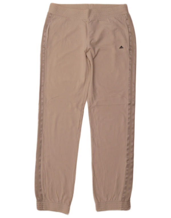 Pantaloni da tuta da donna Adidas Joggers UK 12 Cotone beige medio