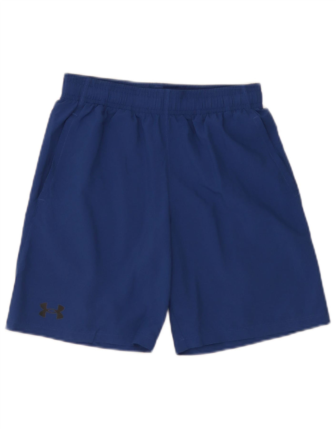 Pantaloncini sportivi Under Armour da ragazzo 9-10 anni in poliestere blu medio