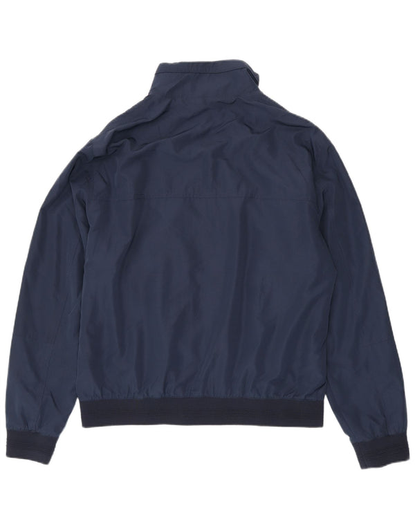 Giubbotto bomber da uomo Zara UK 42 XL poliestere blu navy
