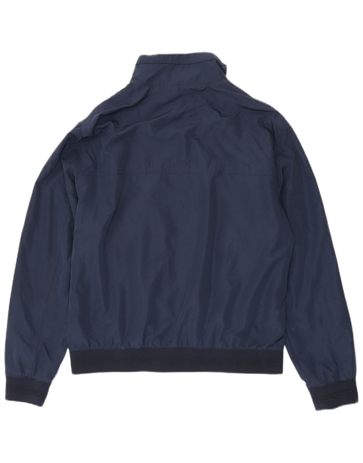 Giubbotto bomber da uomo Zara UK 42 XL poliestere blu navy