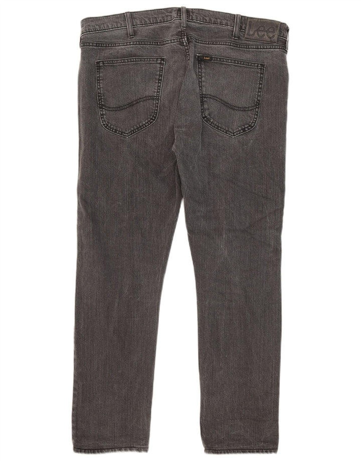 Jeans Lee Luke Slim da uomo W36 L28 in cotone grigio