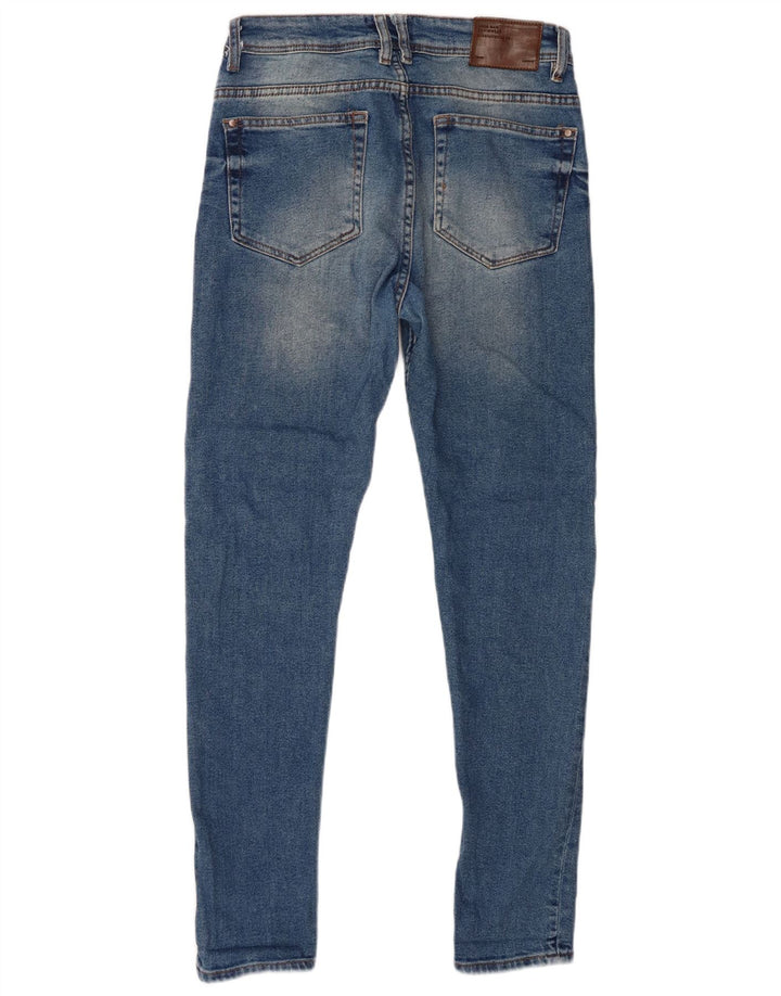 Jeans skinny da uomo Zara EU 38 Small W30 L29 Blu