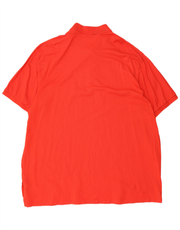 POLO RALPH LAUREN Polo grande da uomo 3XL in cotone rosso