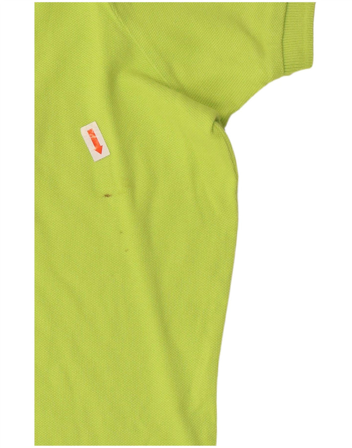 DIADORA Mens Polo Shirt Medium Green Cotton