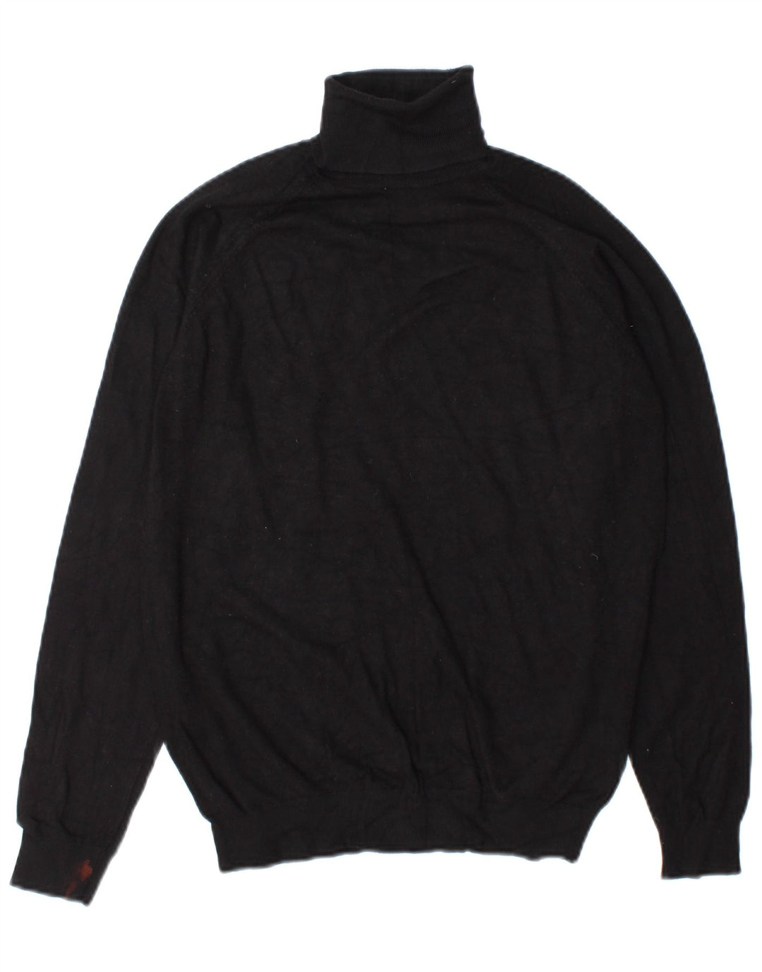 Maglione maglione collo alto da donna Zara UK 10 piccolo nero