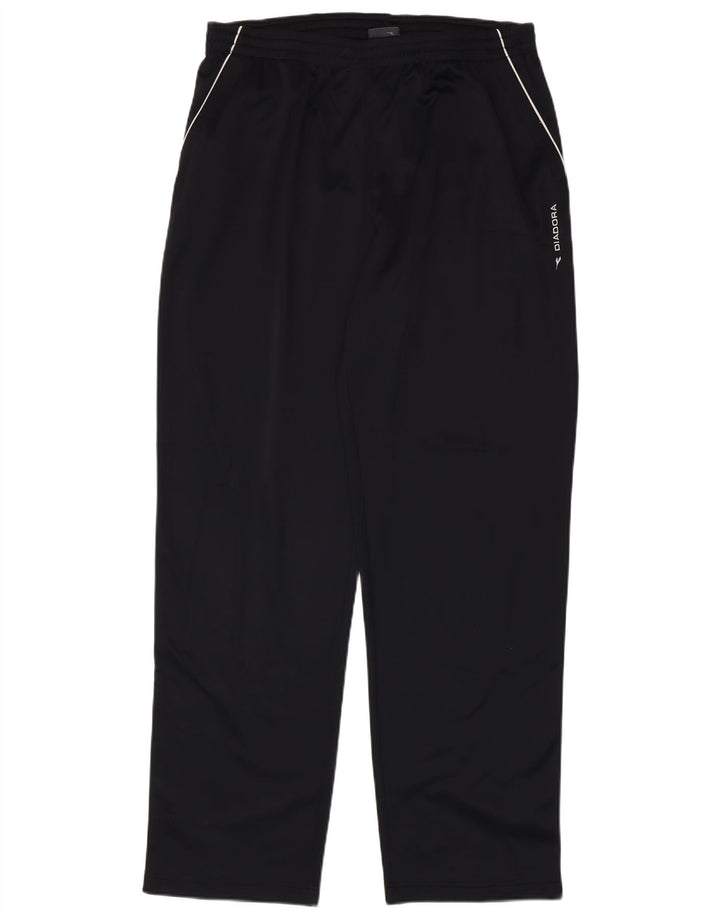 Pantaloni da tuta da uomo DIADORA UK 46 XL Nero Poliestere