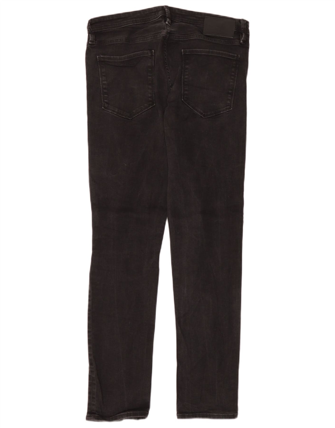 Jack & Jones Uomo GLENN Slim Jeans W33 L32 Cotone Nero