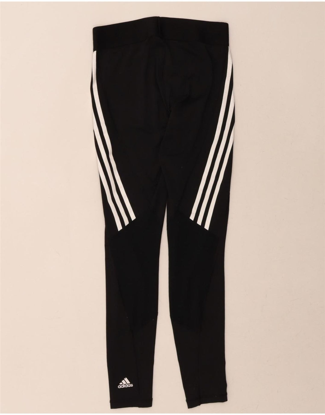 ADIDAS Womens Aeroready Leggings UK 8/10 Small  Black Vintage Adidas and Second-Hand Adidas from Messina Hembry 