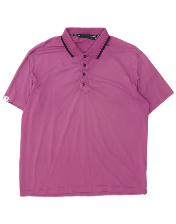 Polo da uomo Chervo IT 52 Large Viola Nylon