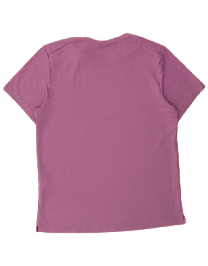 T-shirt Nike Dri Fit da uomo, piccola, in poliestere viola
