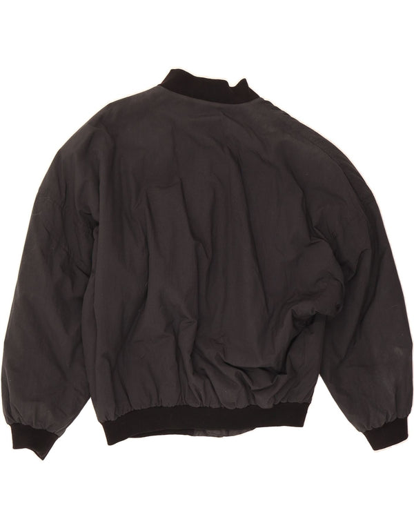 BOGNER Mens Joan Thyzmann Bomber Jacket UK 40 Large Navy Blue Polyamide